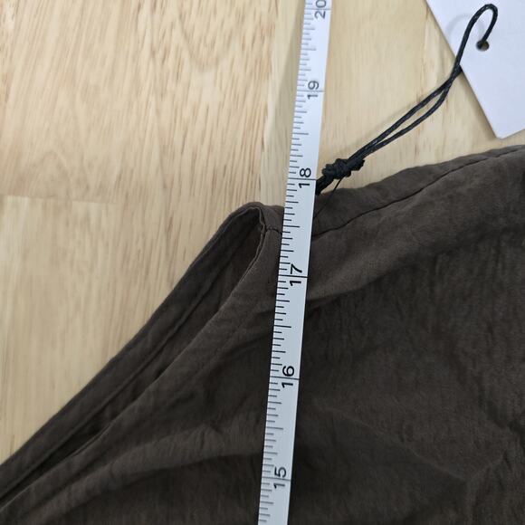 NWT Bailey 44 Halter Top Womens Medium Taupe Keyhole Lightweight Crinkle Tank - Picture 7 of 11